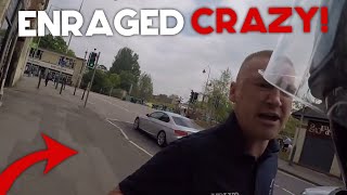 UNBELIEVABLE UK DASH CAMERAS  Old Lady Rage Audi Road Rage Cyclist Road Rage BUS VS CAR 92 [upl. by Vorster146]