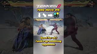 Feng v105 Move15 QCF12 Guide tekken8fengwei fengwei [upl. by Ayortal511]