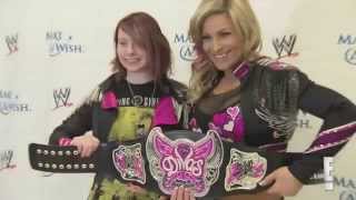 Total Divas Season 2 Episode 3 clip Natalya grants her first MakeAWish [upl. by Aisak258]