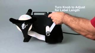 TachIt KL250 SemiAutomatic Label Dispenser [upl. by Reube]