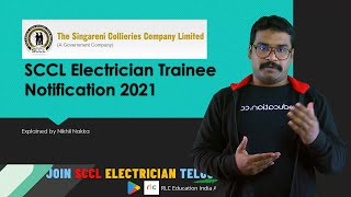 ️‍🔥 SCCL Singareni Electrician Notification 2021 Explained [upl. by Ativak]