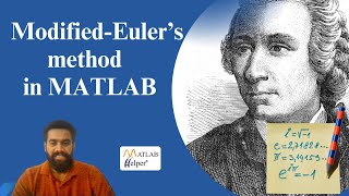 Modified – Euler’s method in MATLAB  MATLABHelper Blog [upl. by Hoxie]