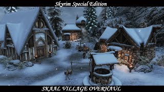 Skyrim SE  Mod Skaal Village Overhaul by Elianora [upl. by Culley]