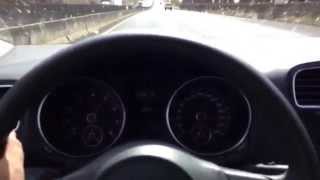 VW Golf Sportwagen Top Speed 210Kmh [upl. by Syman]