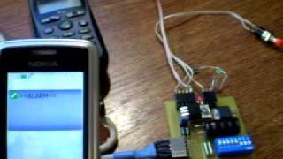 Tiny GSM alarm system  disarming system [upl. by Darnall]