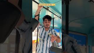 Kanjoos dad in bus 😂 ChetanMongaVlogs [upl. by Mahalia]