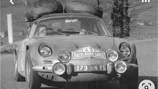 AlpineRenault A110 Rallye Automobile MonteCarlo 1968 Trofeu 143 [upl. by Gasparo]