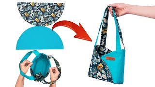 Amazing idea  a simple bag sew only two pieces easily [upl. by Anner140]