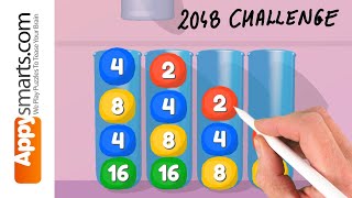 Jelly Balls 2048 Merge Game Challenge  Combine Blobs by 2s to Get The Max [upl. by Nilrak426]