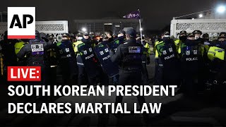 LIVE View from Seoul after South Korean president declared martial law [upl. by Camm899]