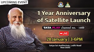 🔴 LIVE 1 Year Anniversary of Satellite amp Tata Play Launch  36PM  Satya Sai Auditorium Delhi [upl. by Ennyrb157]