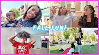 VLOG GETTING MY HAIR DONE WILD ROBOT PREMIERE WITH MY SISTER BIG COUSIN PLAY DATE  YOSHIDOLL [upl. by Matuag]