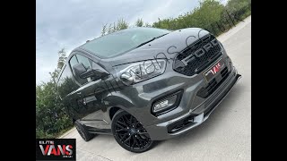 2022 22 Ford Transit Custom Limited L1 Magnetic Grey Customised [upl. by Dare569]