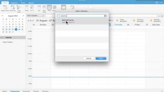 Viewing A Shared Calendar In Outlook App For Mac [upl. by Fariss595]
