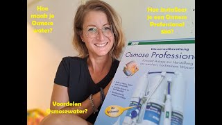 Hoe maak je osmose water met de Osmose professional 380 [upl. by Turne]