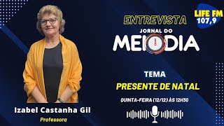 1212 o Jornal do MeioDia recebe Izabel Castanha Gil [upl. by Avron]