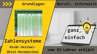 Zahlensysteme umrechnen [upl. by Nevin]