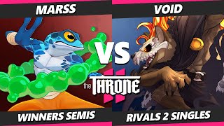 The Throne 2 TOP 8  Marss Rano Vs VoiD Forsburn Rivals of Aether 2  RoA2 [upl. by Maag]