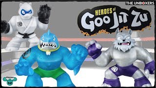 Heroes of Goo Jit Zu Thrash Wolfpain amp Pantaro Figures [upl. by Jania]