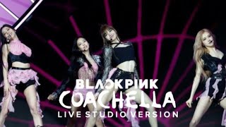 BLACKPINK  Intro  Pink Venom  COACHELLA 2023 Live Band Studio Version [upl. by Assen517]