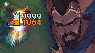 Pantheon Jungle 9999 True Damage and 1k Crit Damage [upl. by Saltzman]