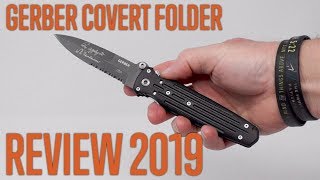 Gerber Covert Folder Review 2019 [upl. by Oryaj]