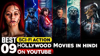 Top 9 Best scifiAction Hollywood Movies in Hindi on YouTube  New Hollywood movies 2024 [upl. by Alra]