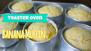 Toaster Oven Banana Muffin [upl. by Aihsekan]