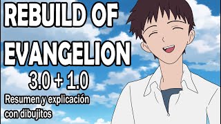 Resumiendo REBUILD OF EVANGELION 30  10 en 1 video [upl. by Vanny]