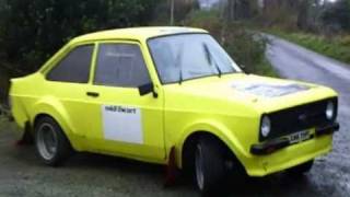 Ultimate 2lt Pinto GP2 Mk2 Escort Rally car [upl. by Verbenia]