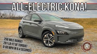 The 2022 Hyundai Kona Electric Is An Affordable Quick Long Range EV [upl. by Netniuq]