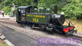 Lynton amp Barnstaple Steam Railway Southern 762 Lyn 1st class [upl. by Shumway886]