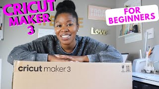 Cricut Maker 3 Unboxing and Setup  How to Use Cricut Maker 3 for BEGINNERS [upl. by Javier]