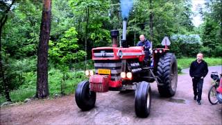 Massey Ferguson 1150 with new exhaust beforeafter [upl. by Simara]