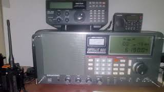 NHK World Radio Japan in Japanese from IbaragiKogaYamata Japan on 49m Band on 6190 khz [upl. by Vivian]