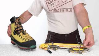 Grivels CrampOMatic crampons binding system [upl. by Nandor315]