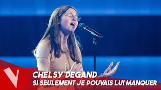 Calogero – Si seulement je pouvais lui manquer ● Chelsy Degand  Blinds  The Voice Belgique [upl. by Kaspar748]