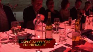 De foodtrend van 2017 Dinner in Motion Utrecht [upl. by Edris]