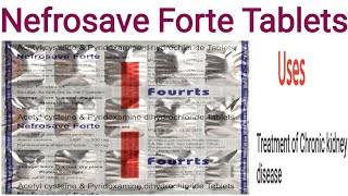 Nefrosave Forte Tablets uses in Hindi [upl. by Swanhildas498]