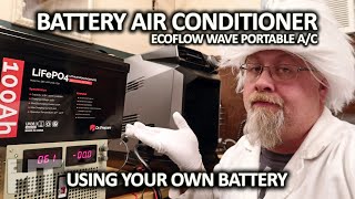 EcoFlow Wave AC FAQ  How To Use Your Own Battery Or Solar Generator [upl. by Ardnaskela]