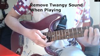 Remove Tremolo Spring Noise Easily Twangy Metallic Echo [upl. by Eintruoc]