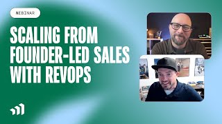 Scaling Beyond FounderLed Sales with RevOps [upl. by Keryt670]