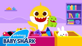 Baby Shark Lets Tidy Up Together 🧹  Healthy Habits for Kids  Baby Shark Official [upl. by Zenas]