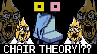 CHAIR THEORY The LeastMost Important Deltarune Theory Of All Time [upl. by Shiri]