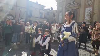 Sfilata medievale alla festa dellolio e del Vino a Vignanello VT 🍇 [upl. by Wentworth]