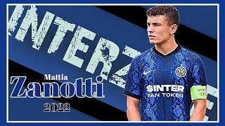 Mattia Zanotti inter 2022 ⚫🔵 18 years old inter young talent [upl. by Rorke]