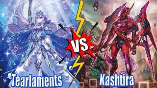 Tearlaments vs Kashtira amp Sky Striker vs Tearlaments  High Rated DB YuGiOh 2024 [upl. by Rumit794]