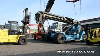 titocom  Reach stacker assembly  Vlog 2  Tito Lifttrucks [upl. by Lihas]