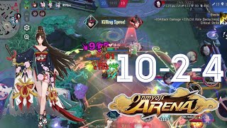 Yoto Hime Full Gameplay  Onmyoji Arena  RG  Season 26 [upl. by Eada]