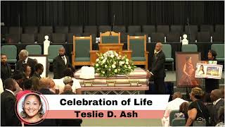 Funeral Service for Teslie D Ash 11am October 4 2024 [upl. by Barbara-Anne]